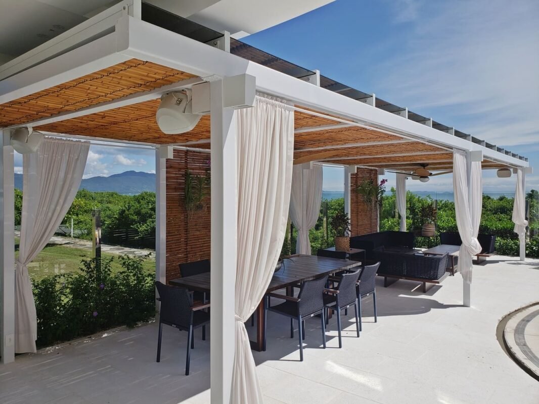 Pergolado Metálico Residencial – obra MetalPriss
