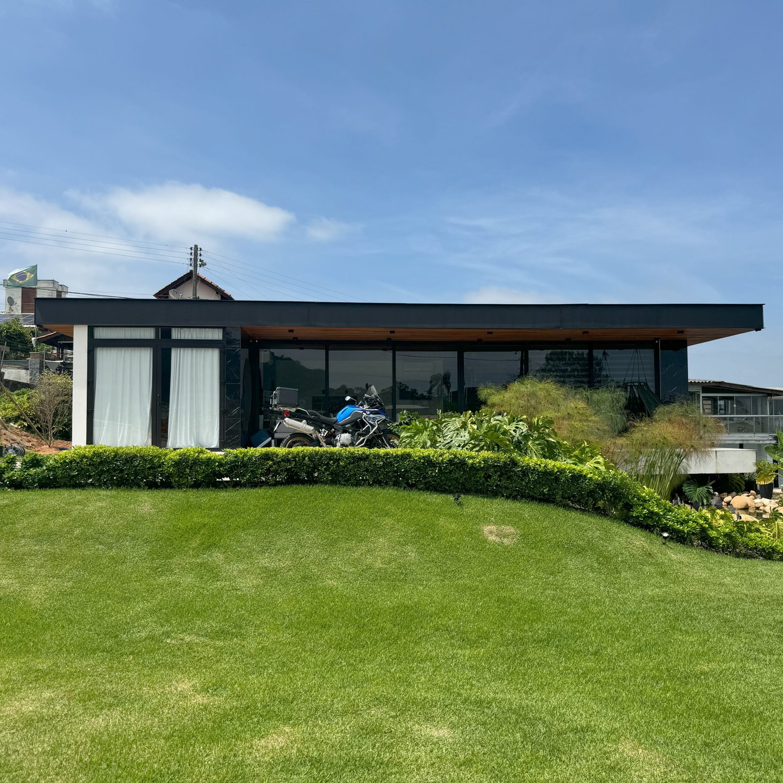 Casa em estrutura metálica