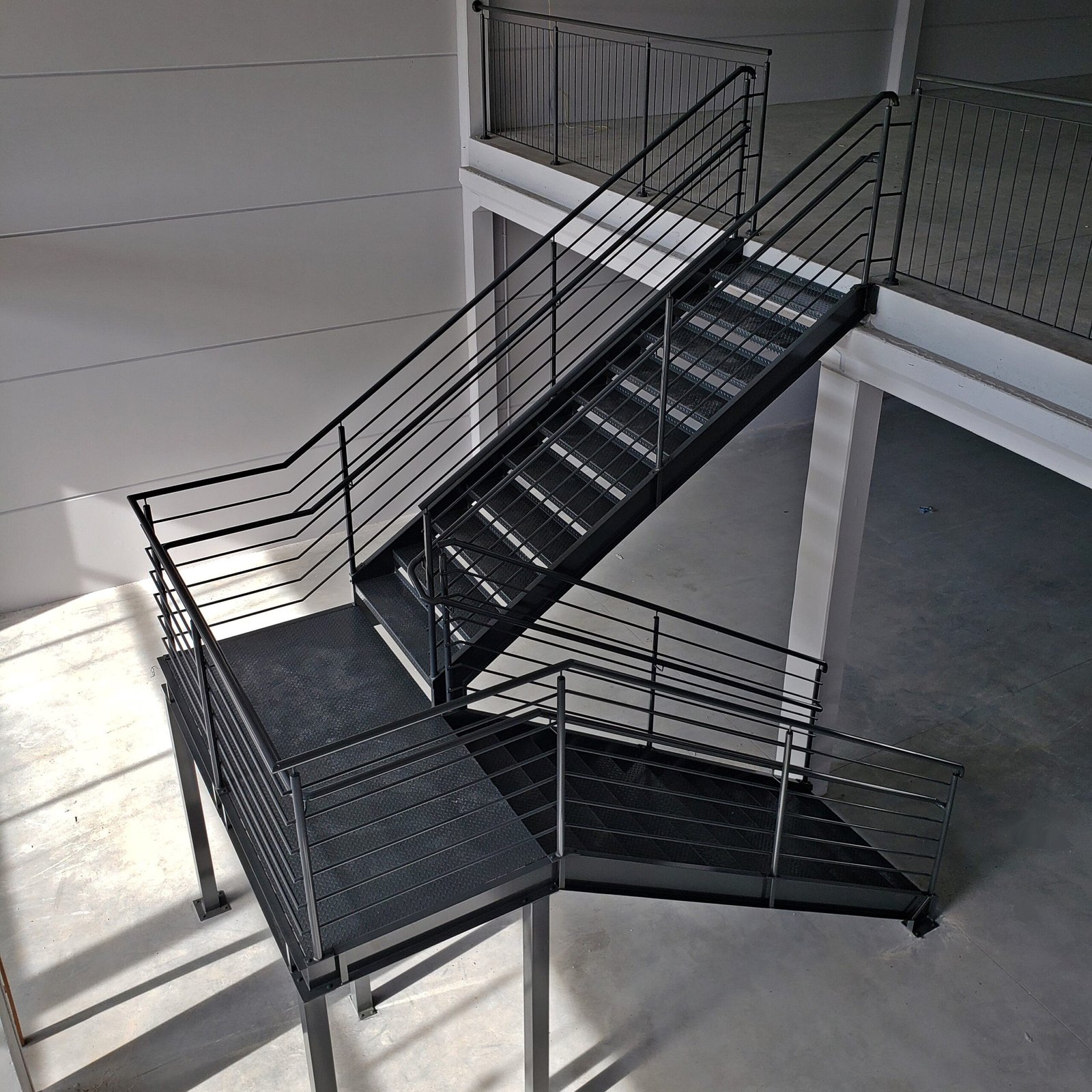 Escada feita em aço